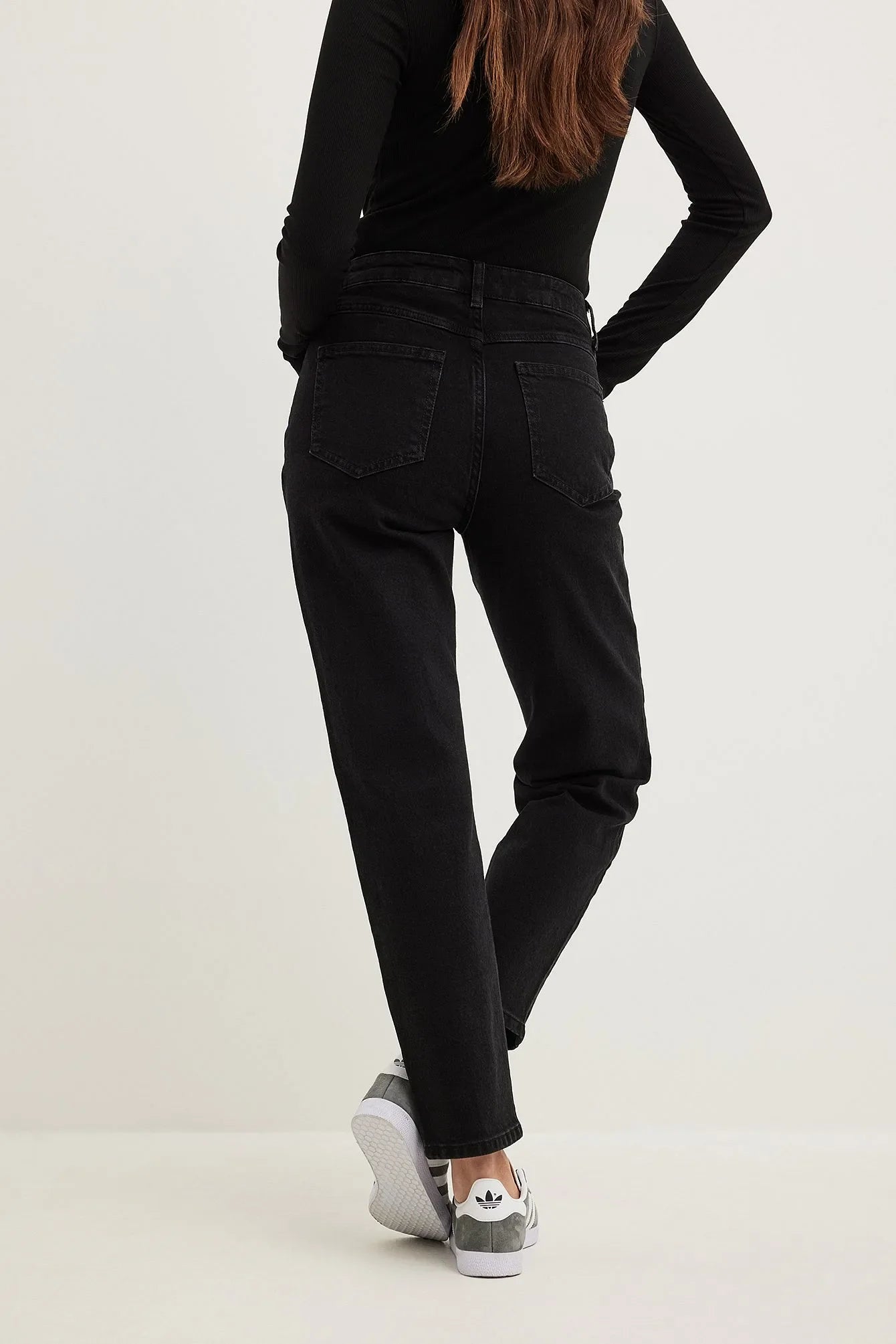 Classic Mom High Waist Jeans - Timeless Style & Comfort