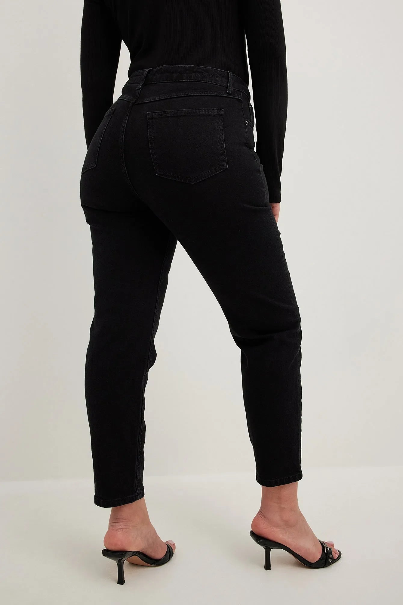 Classic Mom High Waist Jeans - Timeless Style & Comfort