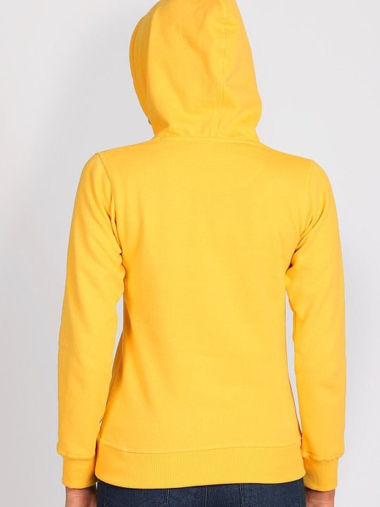 Batman Printed Hooded Pullover Yellow Hoodie for Women – Casual Streetwear Pakistan | DENIMS