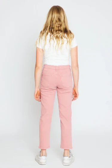 Unique Ultra High Rise Straight Kid Girls Jeans