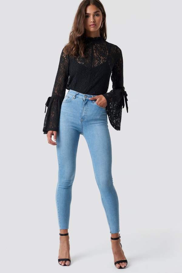 Women Super Skinny Fit Mid-Rise Clean Look Stretchable Jeans