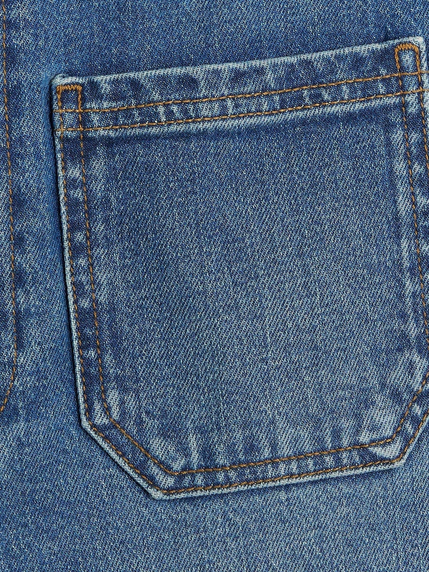 Women Rinse Blue Jersey Denim Wide Leg Trousers – Comfortable & Stylish Pants for Pakistan | DENIMS