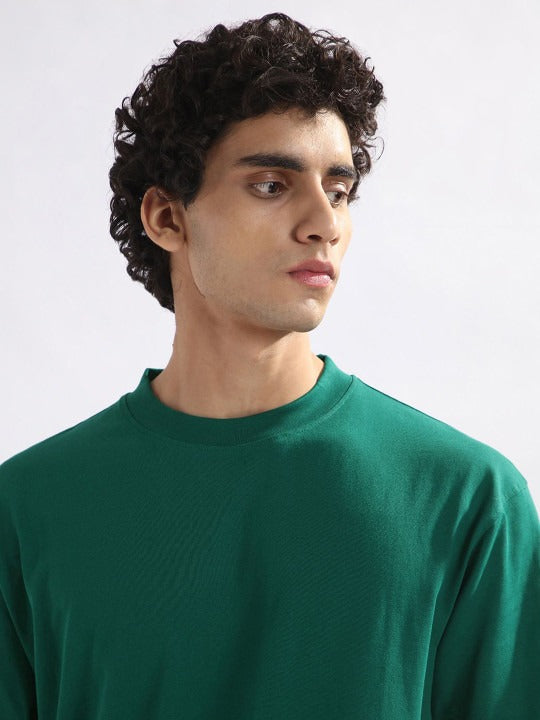 Oversized Solid Pure Cotton T-Shirt for Men in Pakistan | DENIMS