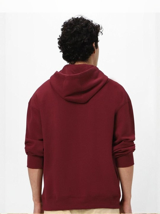 Men Solid Hooded Oversized Cotton Anti Odour Sweatshirt – Premium Winter Hoodie in Pakistan