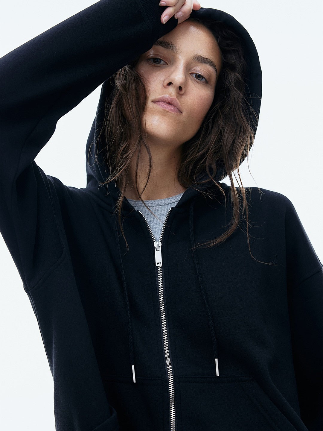 Women Zip-Through Hoodie – Lightweight Breathable Zip-Up Hoodie for Pakistan | DENIMS