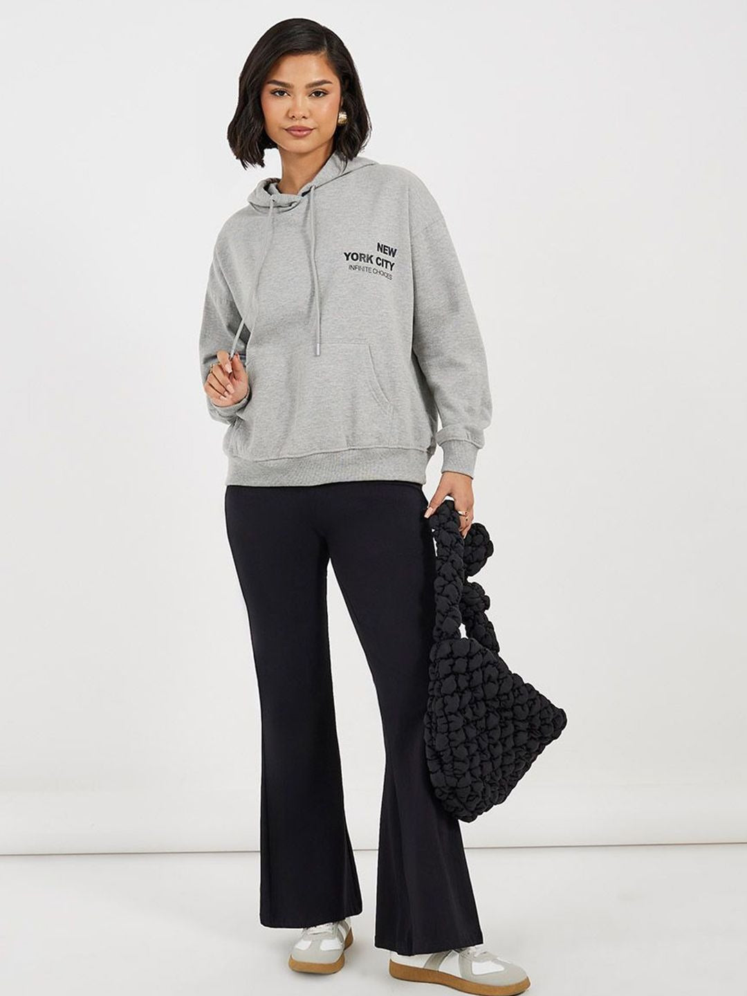 Women Maroon Hooded Hoodie — Maroon Pullover hoodie with Kangaroo Pocket | DENIMS Pakistan