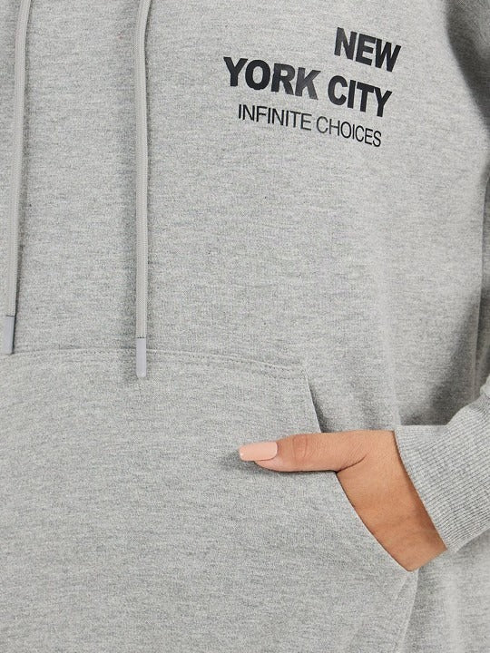 Women Maroon Hooded Hoodie — Maroon Pullover hoodie with Kangaroo Pocket | DENIMS Pakistan