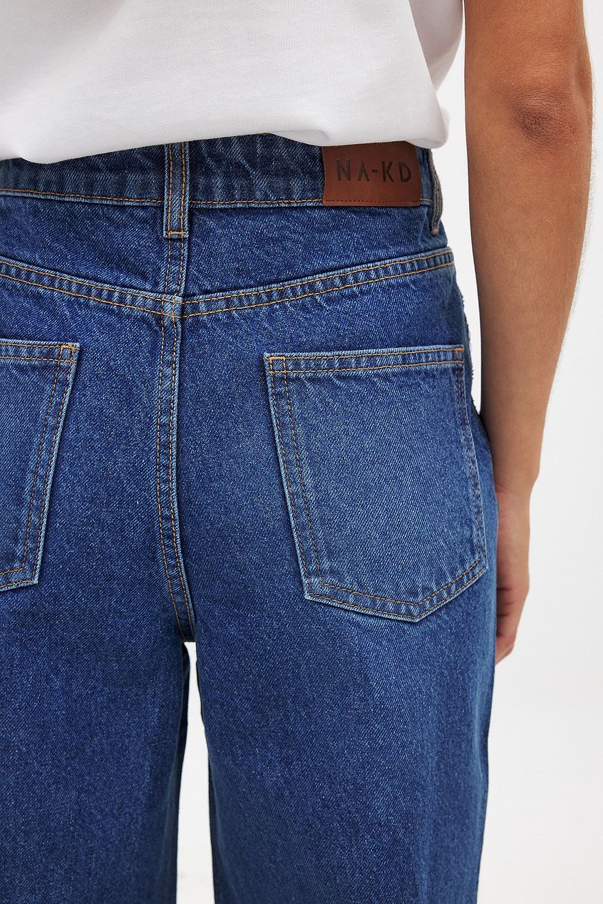 Women Cropped Scallop Detail Denim Jeans – Stylish Cropped Hem with Scalloped Edge | DENIMS