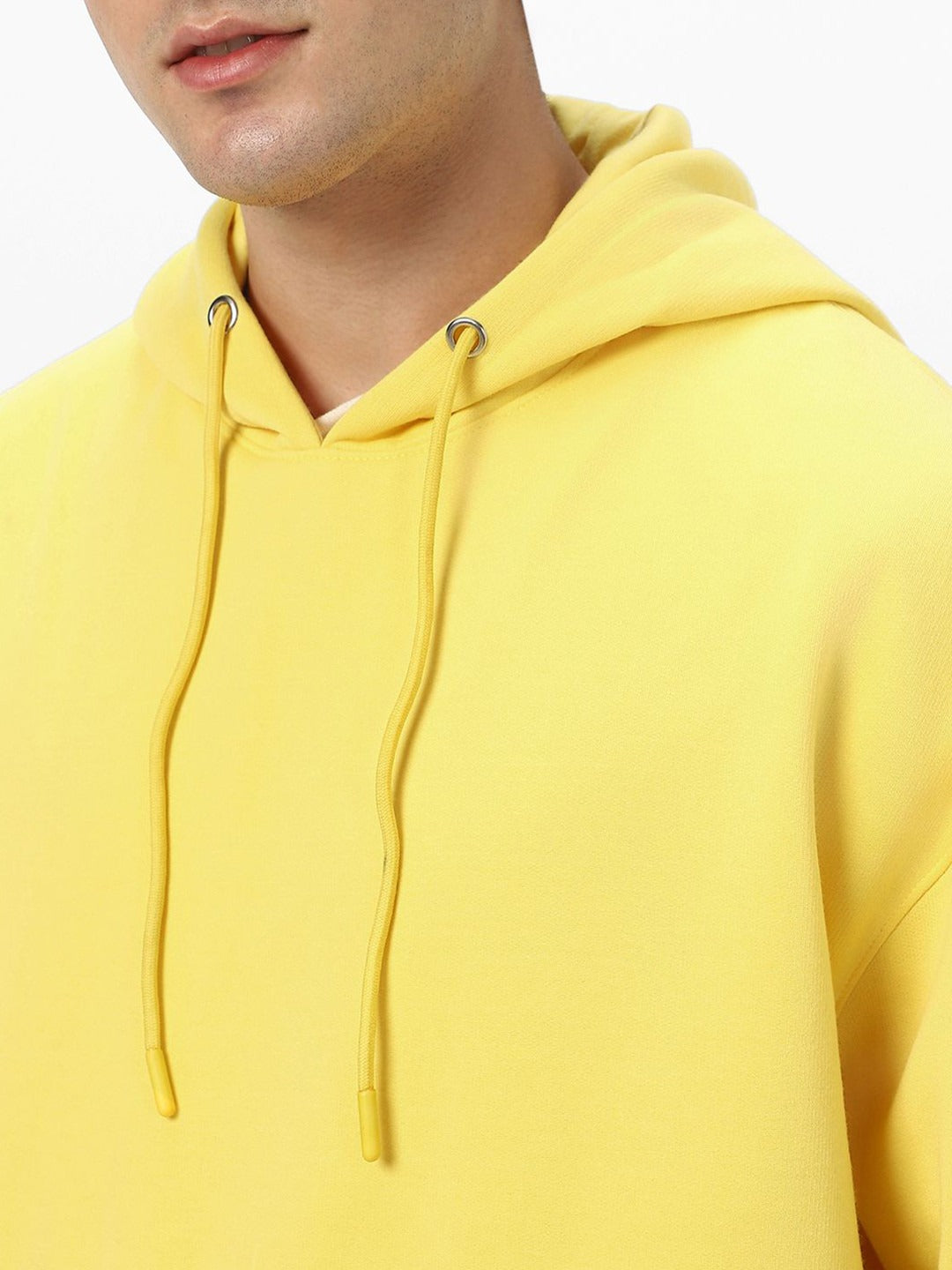 Men’s Cotton Solid Oversized Hooded Sweatshirt – Casual Winter Hoodie for Men in Pakistan | DENIMS