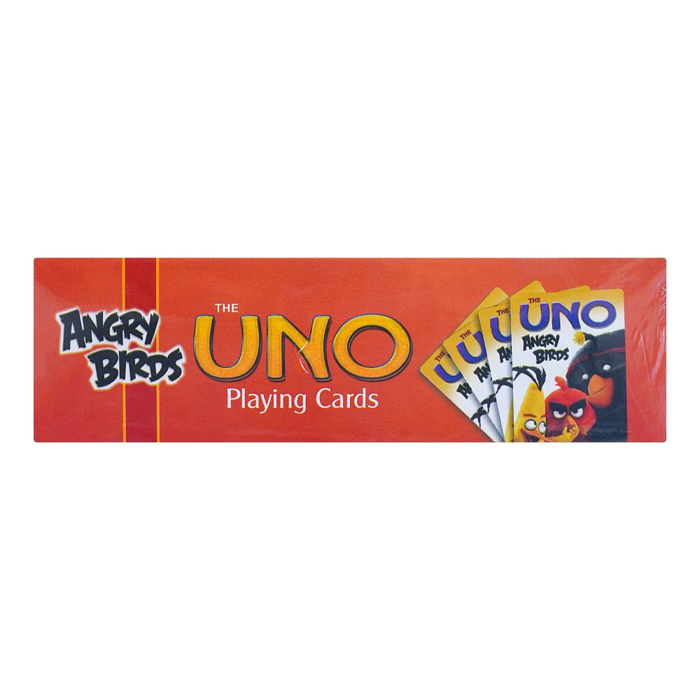 UNO Angry Birds Playing Card, For 6+ Years