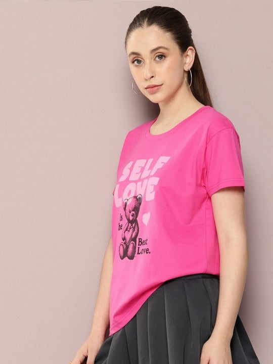 Women Boxy Printed T-Shirt Online in Pakistan