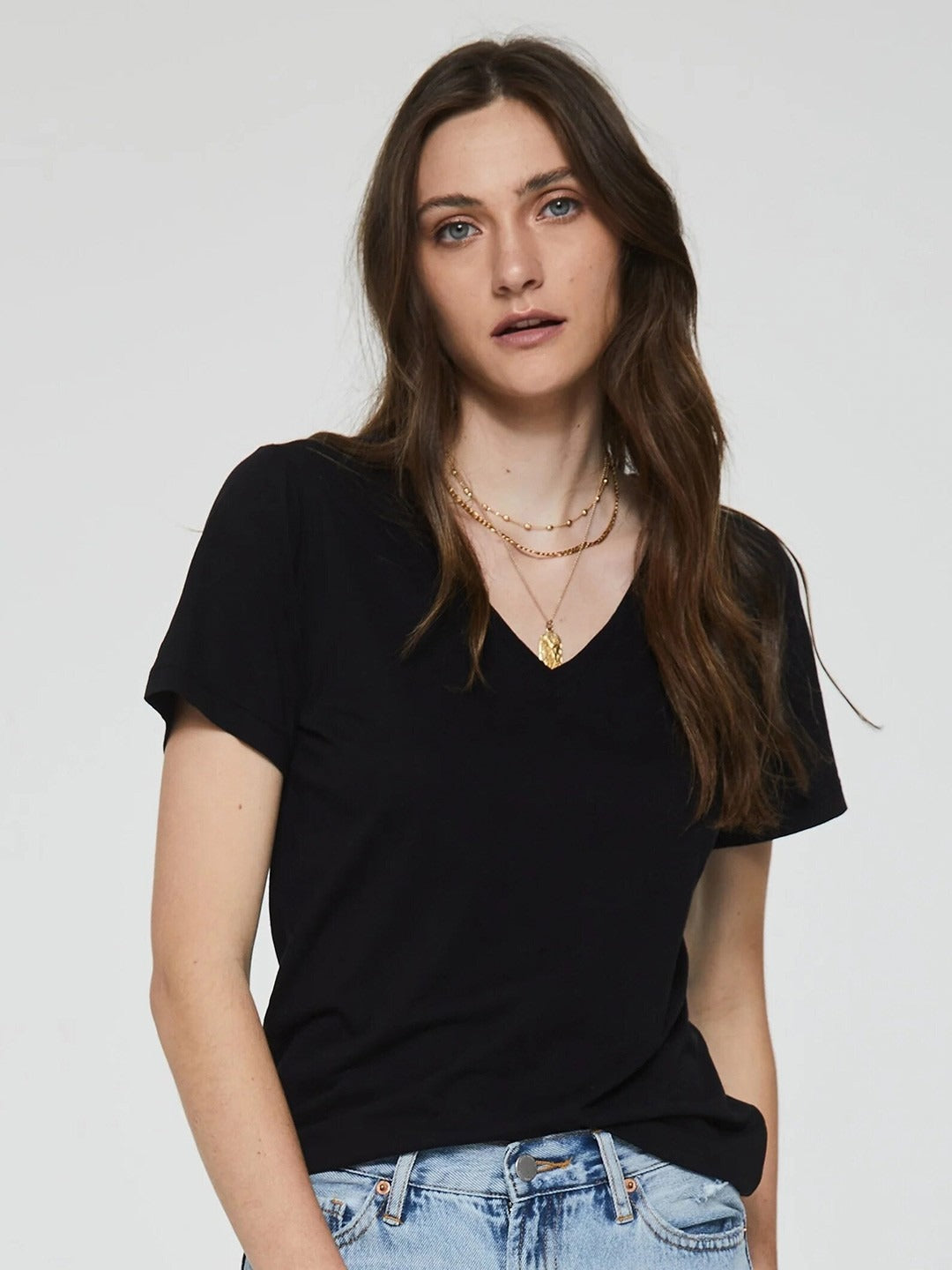 Women V-Neck Casual T-Shirt Online in Pakistan