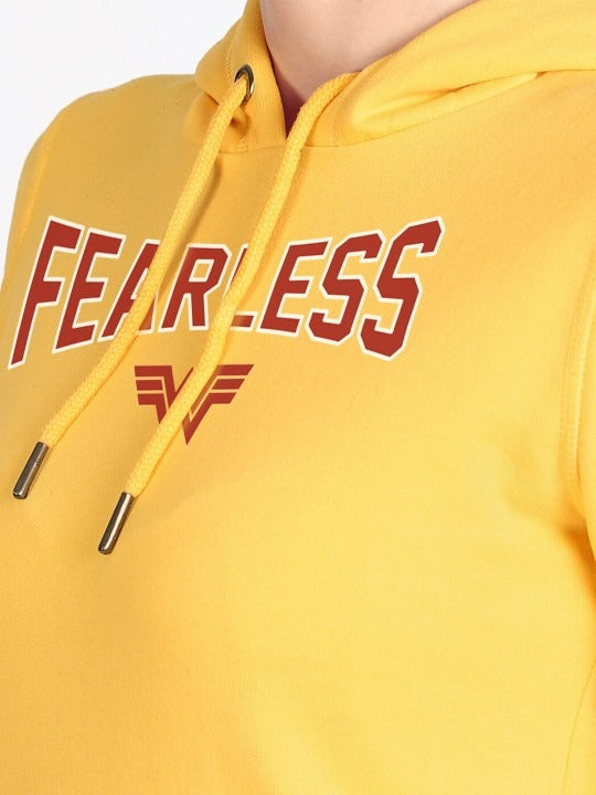 Wonder Woman Printed Hooded Pullover Yellow Hoodie for Women – Stylish Cotton Sweatshirt Online in Pakistan | DENIMS