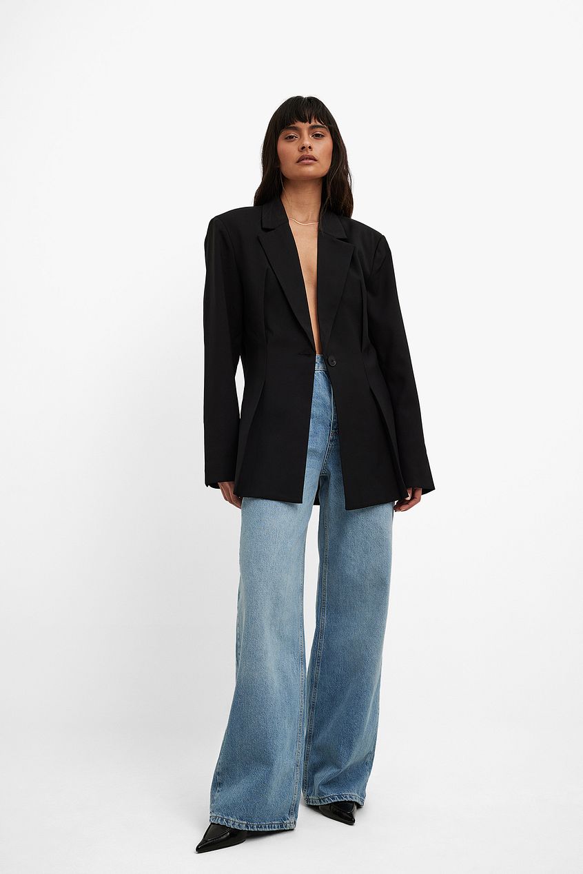 Wide High Waist Jeans for Women – Flattering High-Rise Wide-Leg Denim in Pakistan | DENIMS