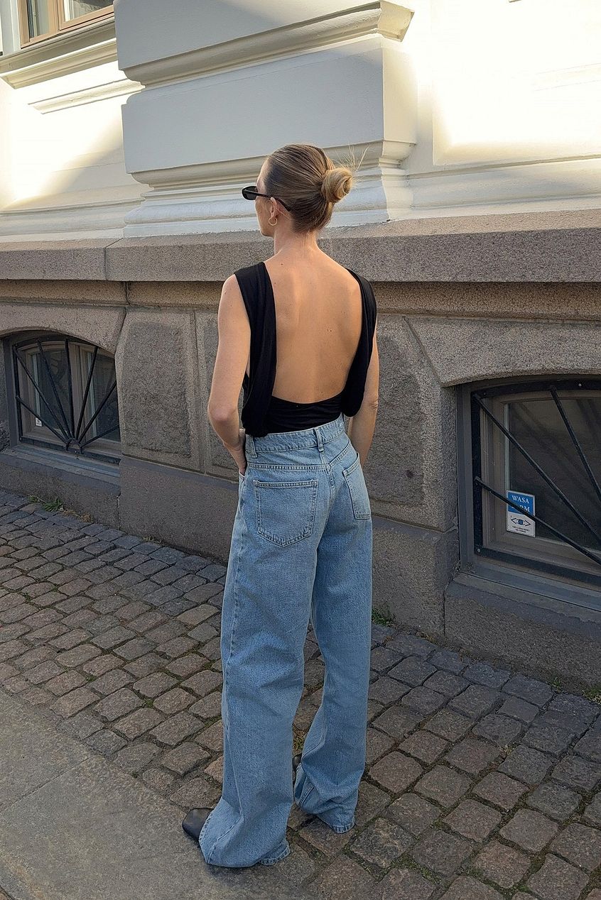 Wide High Waist Jeans for Women – Flattering High-Rise Wide-Leg Denim in Pakistan | DENIMS