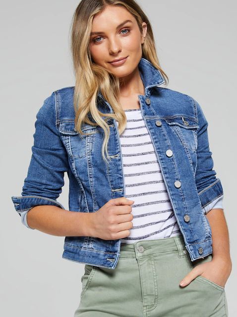 AMAZE TRUCKER women JACKET - DENIMS