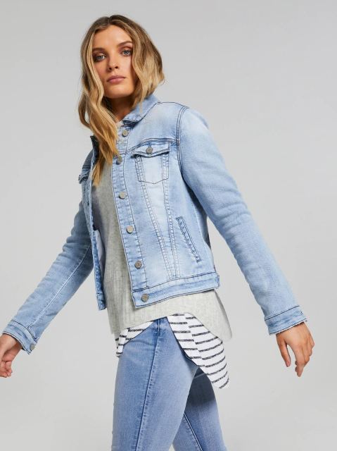 AMAZING TRUCKER Women JACKET - DENIMS