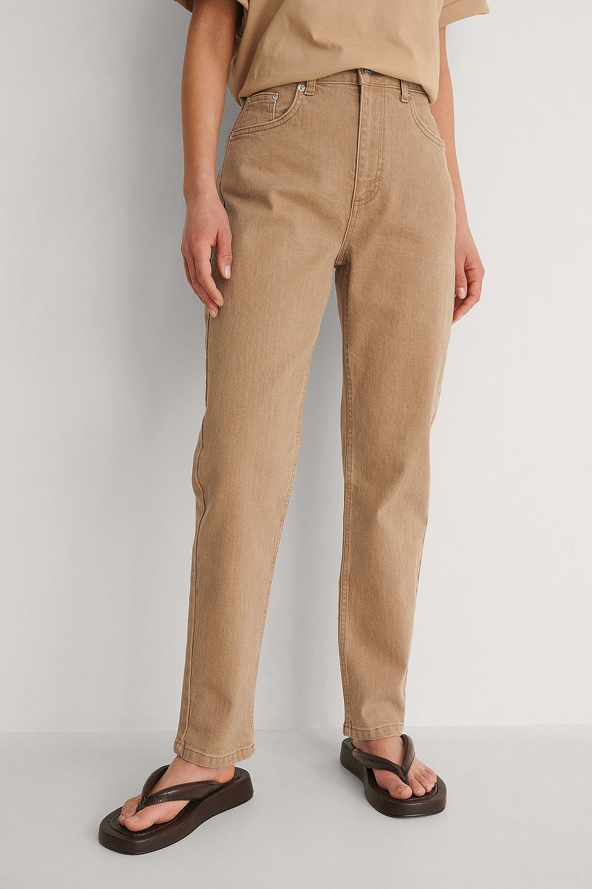 Colored Mom Jeans - DENIMS