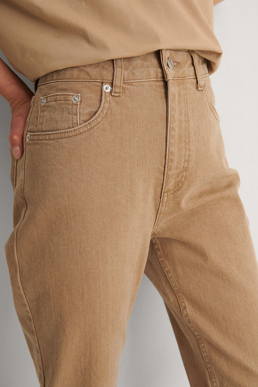 Colored Mom Jeans - DENIMS