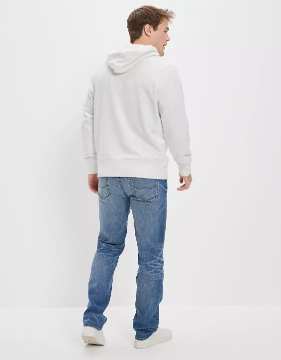 Distressed Athletic Straight Jeans For Men - DENIMS