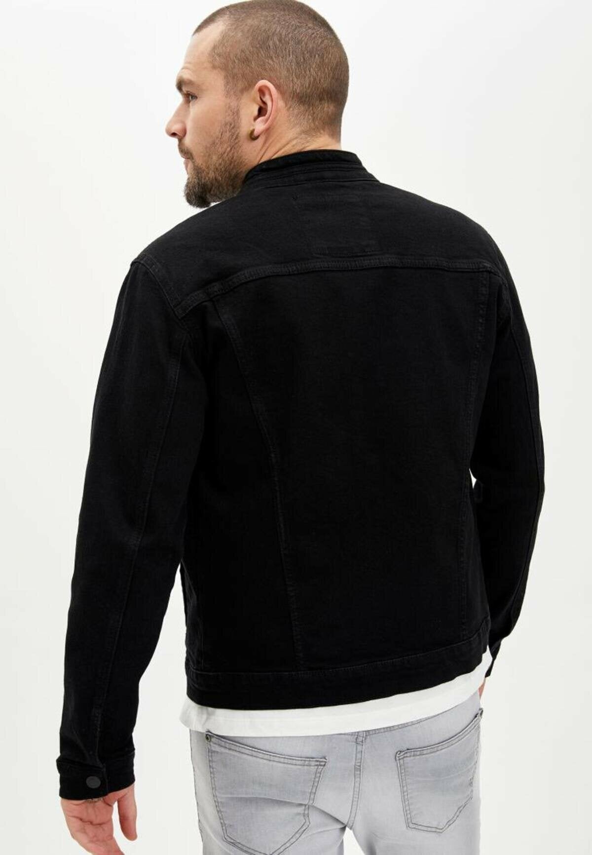 Mens Denim Jacket Stretchable Fine Lycra - DENIMS