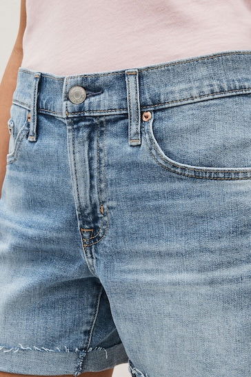 Mid Rise Girlfriend Shorts By Ace For Women - DENIMS
