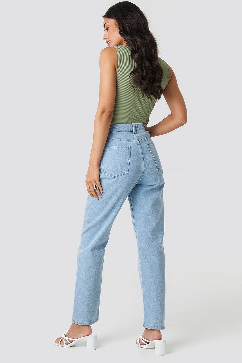 Mid Rise Vintage Fit Jeans - DENIMS