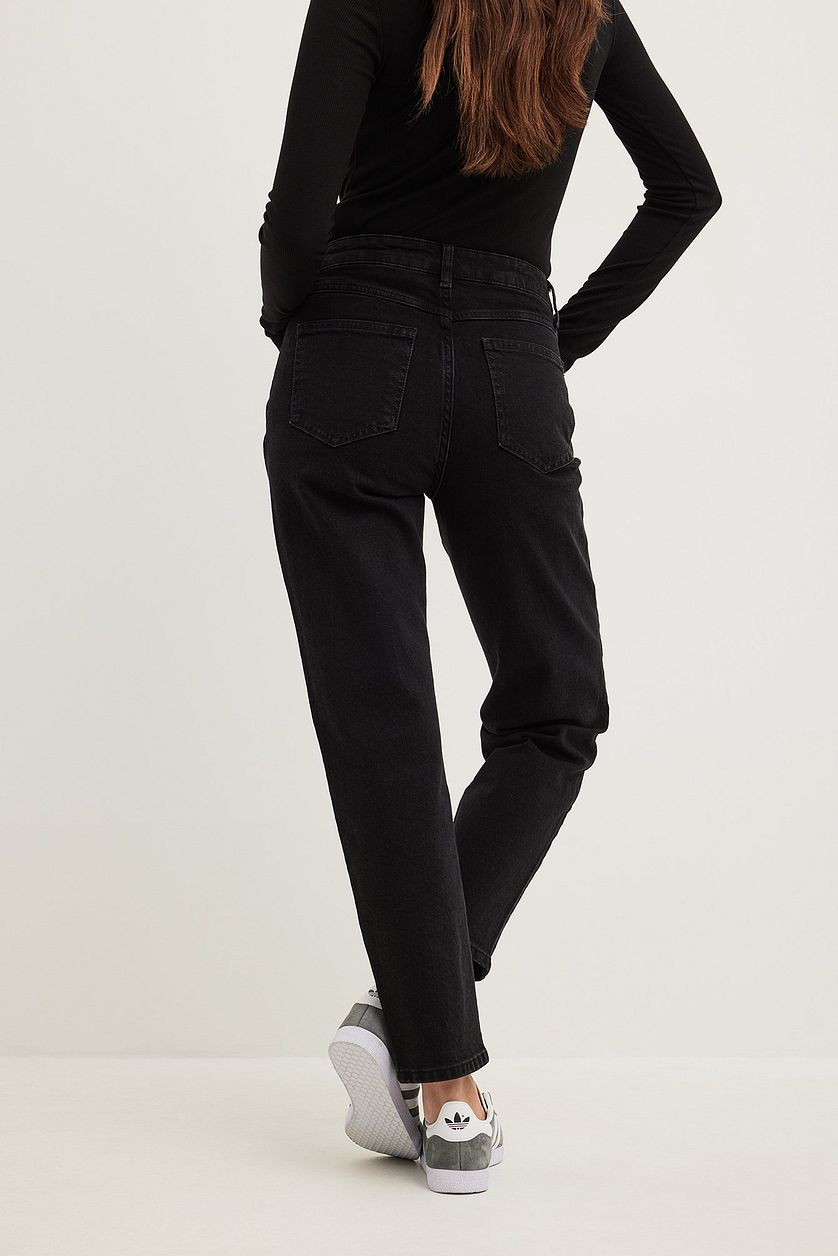 Mom High Waist Jeans - DENIMS