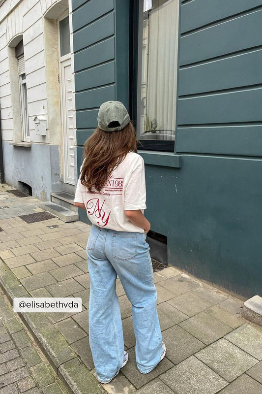 Organic Soft Rigid Wide Jeans - DENIMS