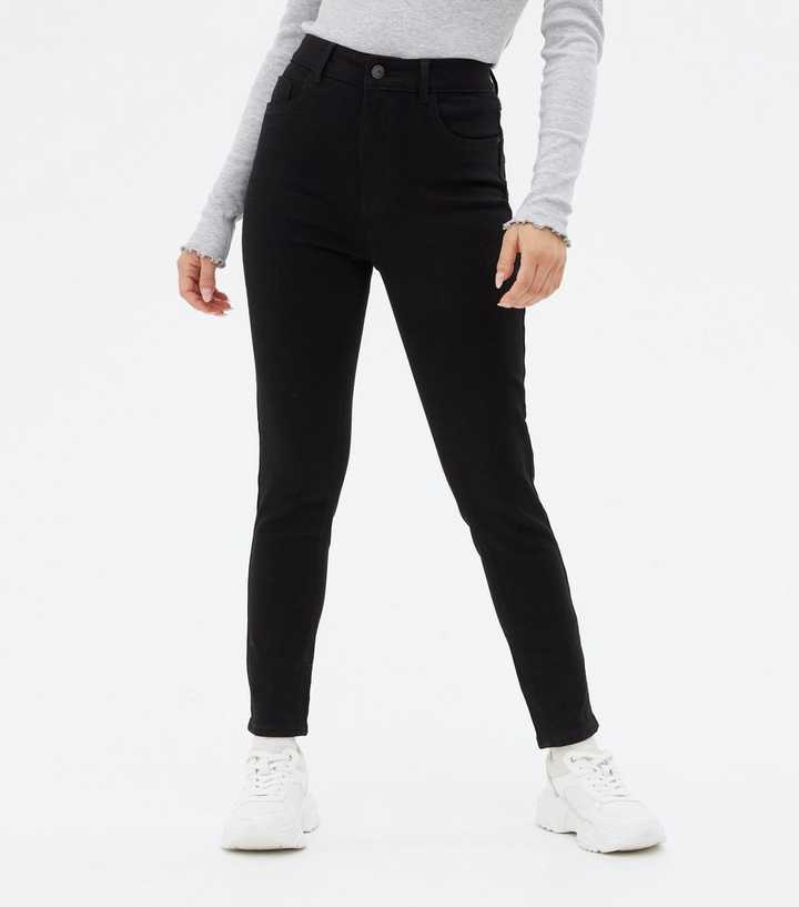 Petite Black Dark Wash Lift & Shape Jenna Skinny Jeans - DENIMS