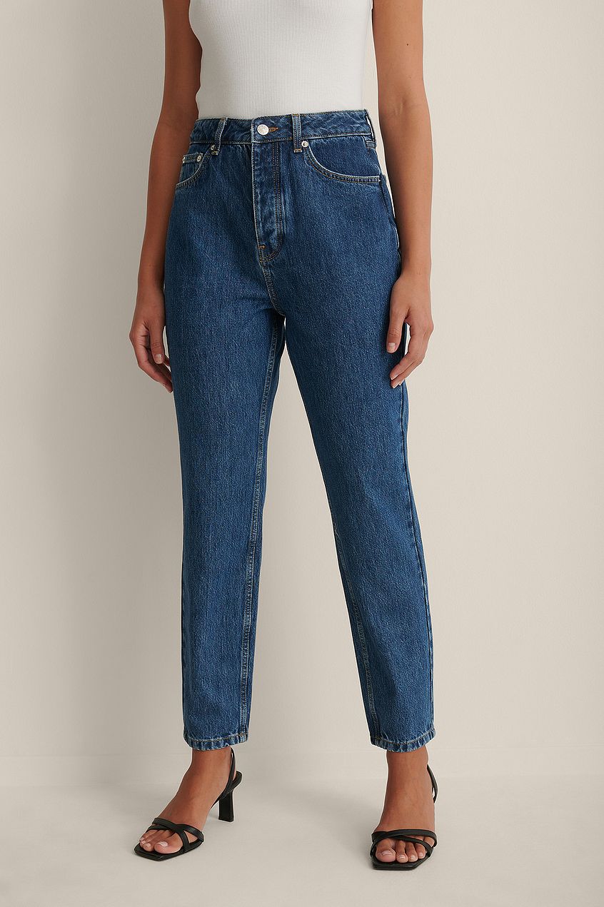 Rigid Mom Jeans - DENIMS