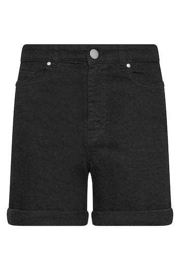 Tall Sally Turn Hem Mom Short For Women - DENIMS