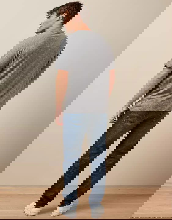 Temp Tech Athletic Straight Jeans For Men - DENIMS