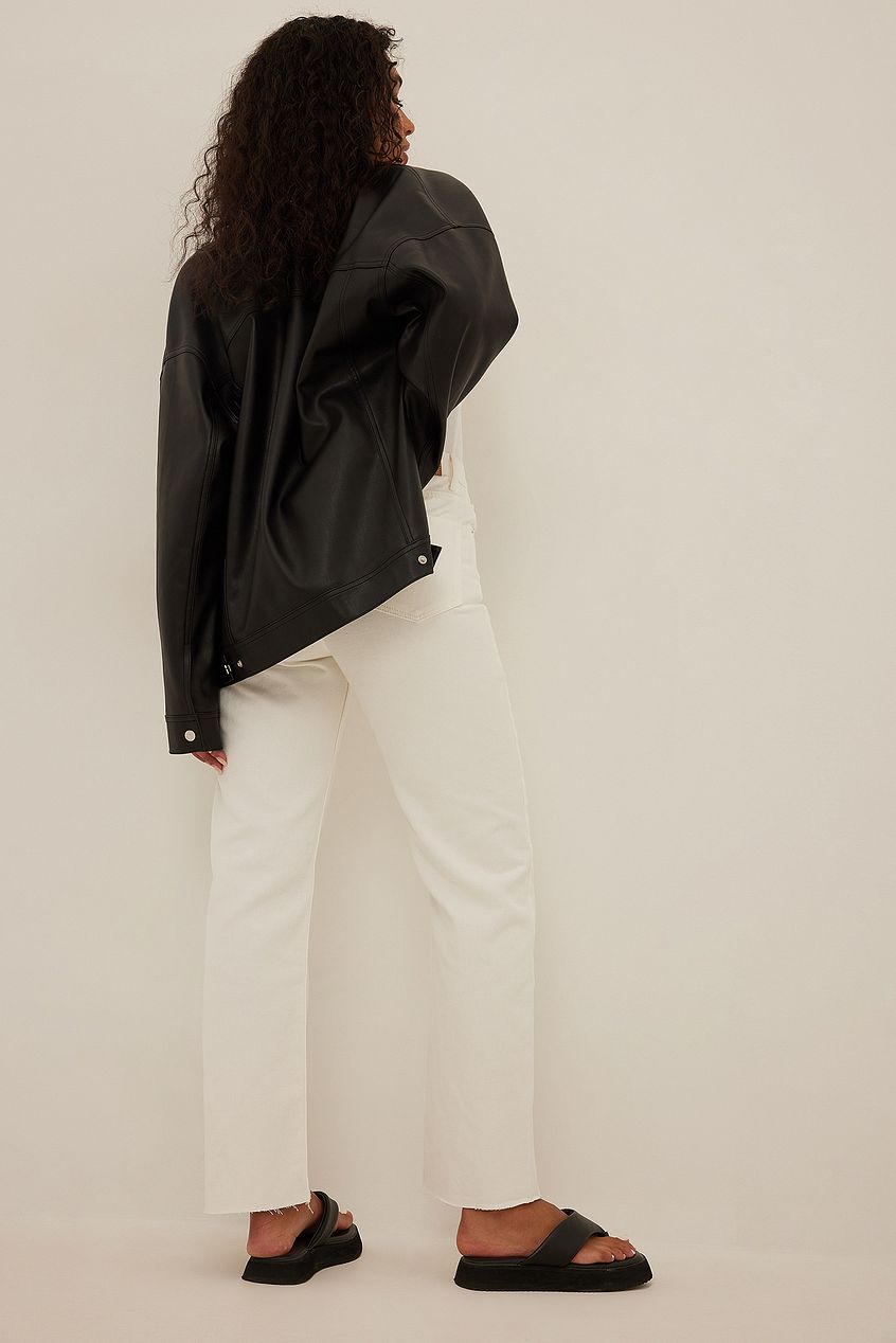 Wide Leg Cropped Denim - DENIMS