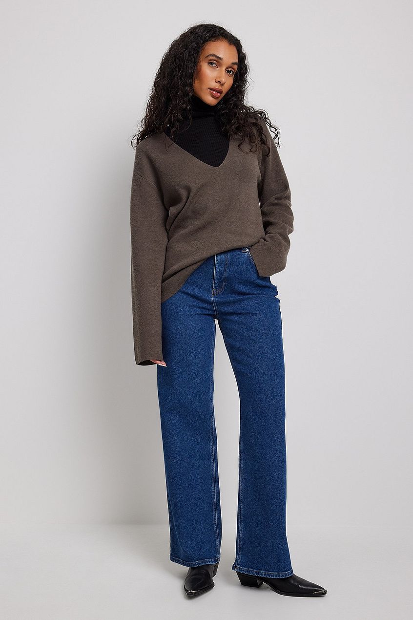 Wide Leg Jeans - DENIMS