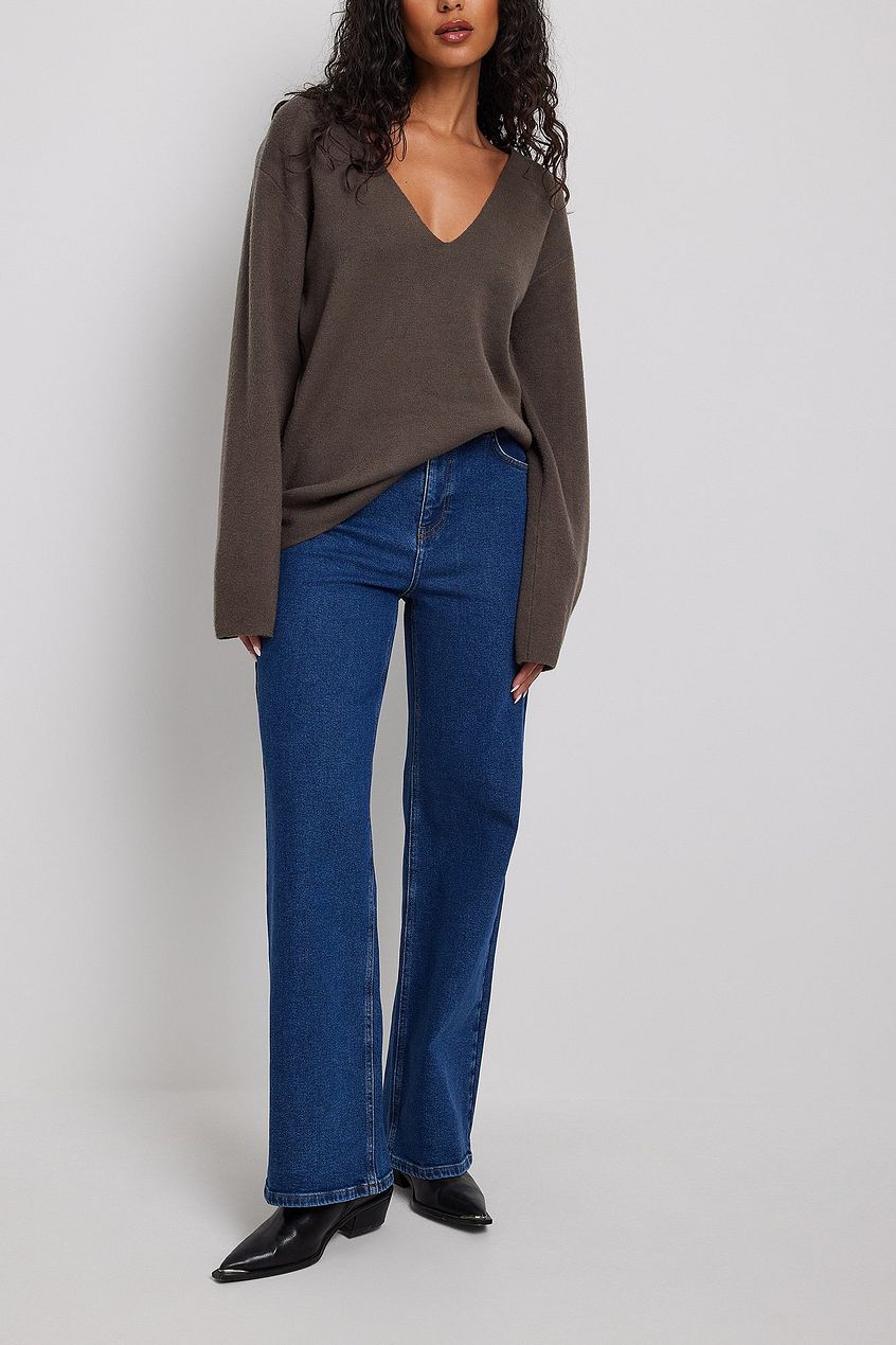 Wide Leg Jeans - DENIMS