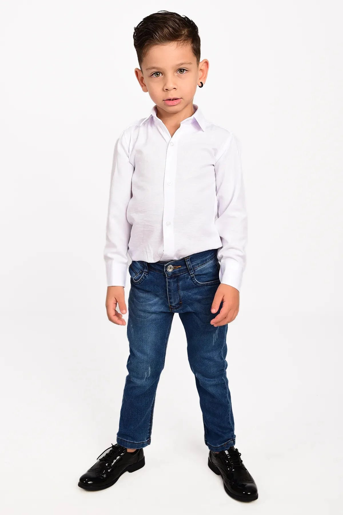 Boy's Jean Denim Trousers Lycra - DENIMS - Boys Jeans -