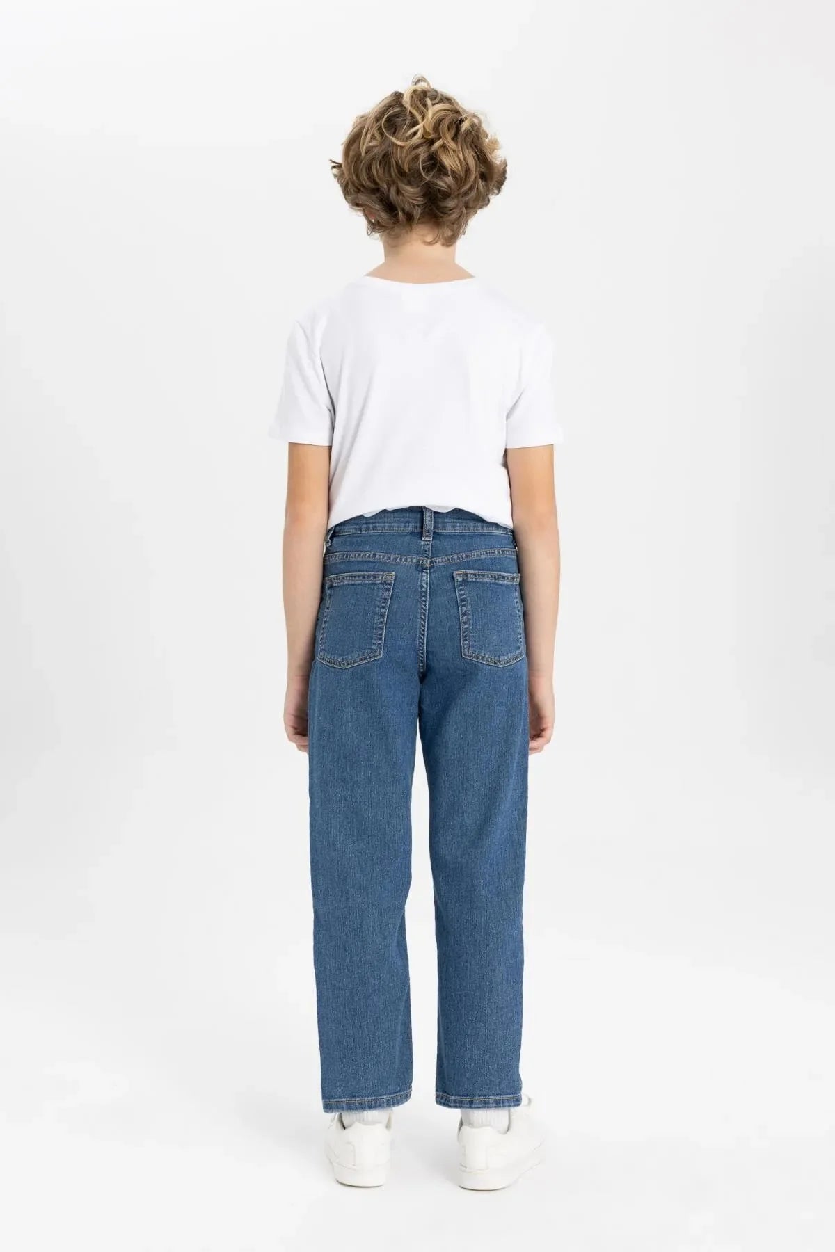 Boy's Loose Fit Standard Leg Jean Trousers - DENIMS - Boys Jeans -