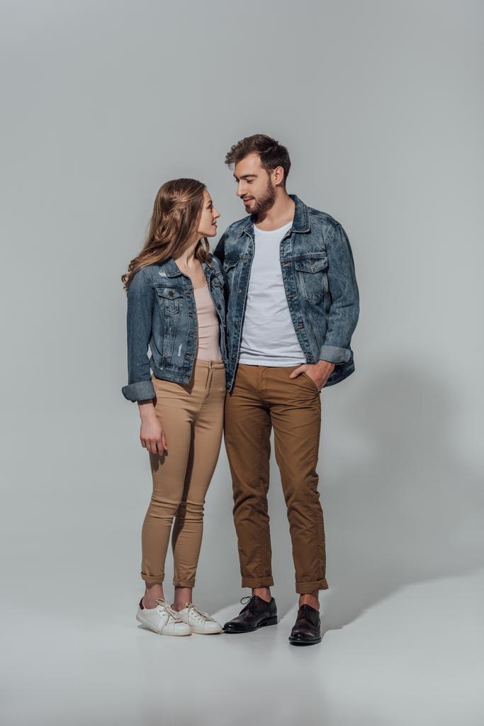 Couple Denim Jacket Blue - DENIMS - Denim Jackets -