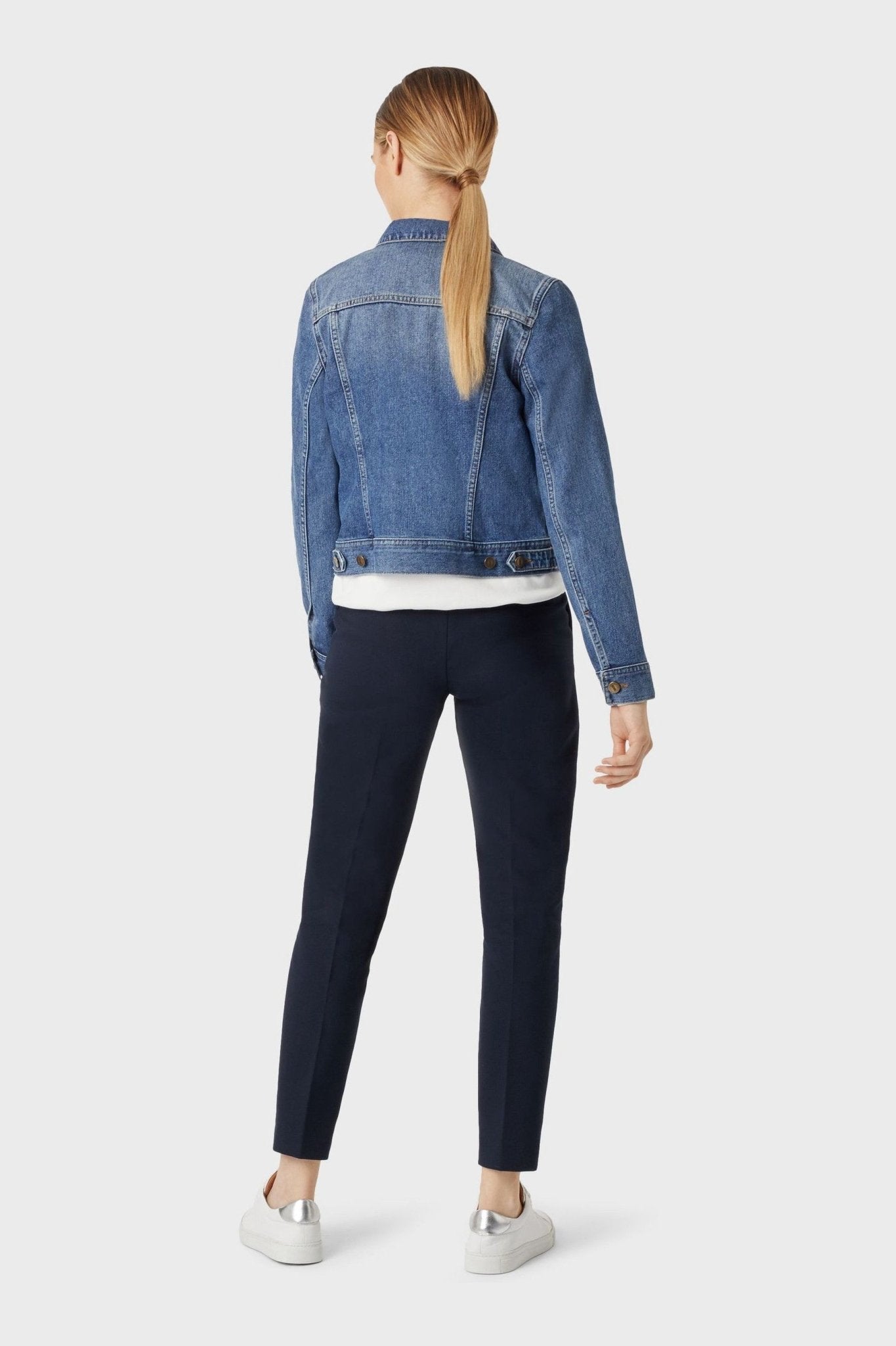 Hobbs Blue Mariam Jacket - DENIMS - Denim Jackets -