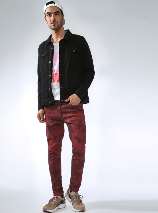 Mens Denim Jacket Black - DENIMS - Denim Jacket -