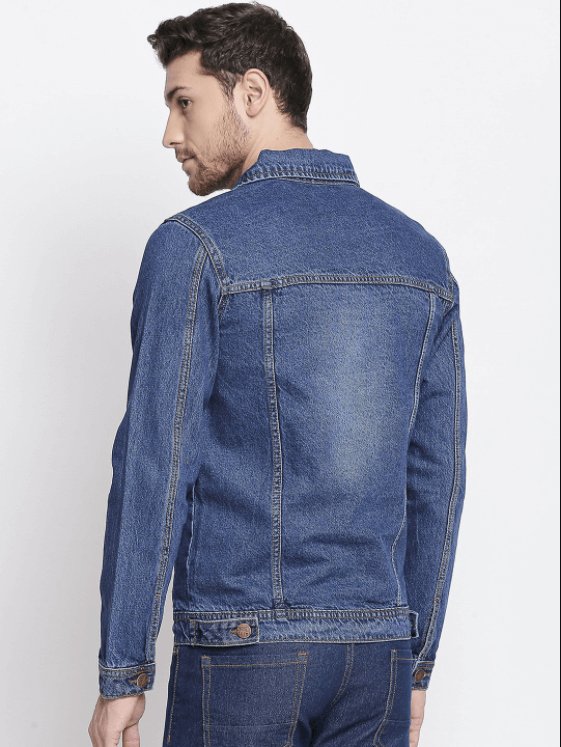 Mens Denim Jacket Blue - DENIMS - Denim Jacket -