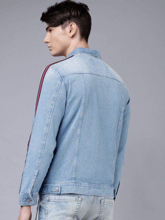 Mens Denim Jacket Light Blue - DENIMS - Denim Jacket -