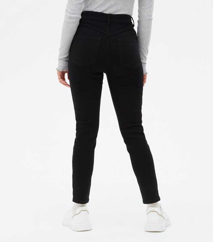 Petite Black Dark Wash Lift & Shape Jenna Skinny Jeans - DENIMS - Jeans -