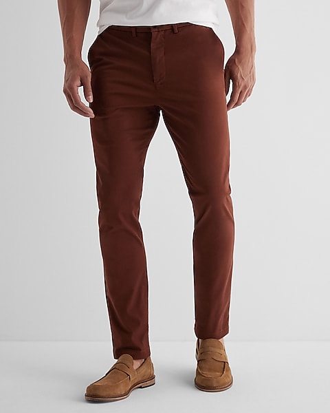 Skinny Hyper Stretch Cotton Chino Pant