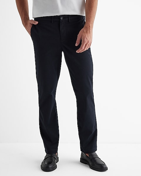 Straight Fit Hyper Stretch Cotton Chino Jeans
