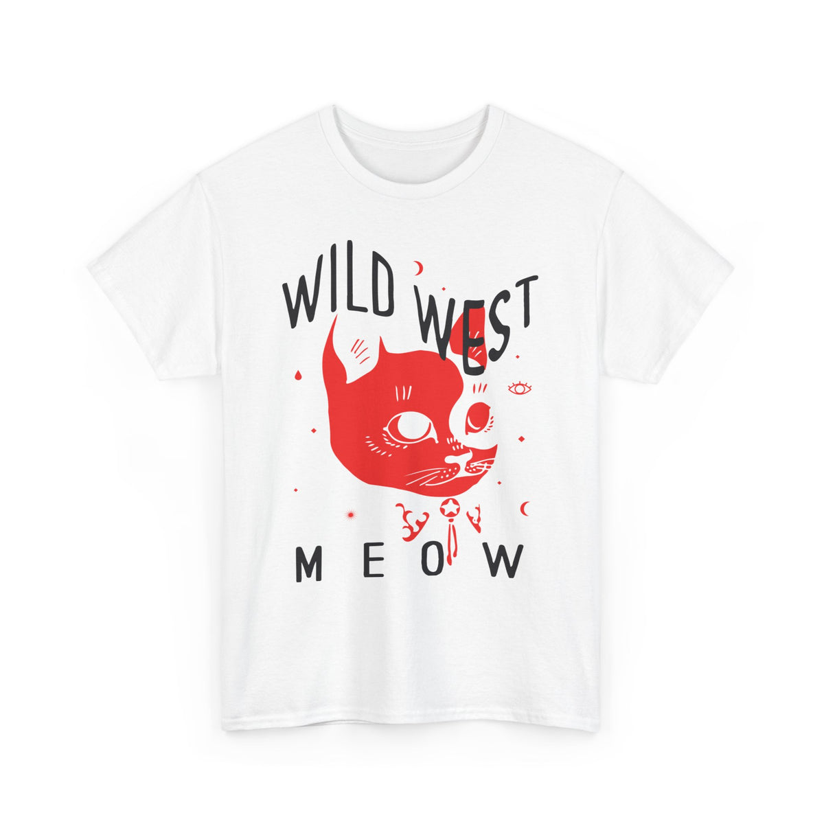 Wild West Meow Women's Half Sleeve T-Shirt