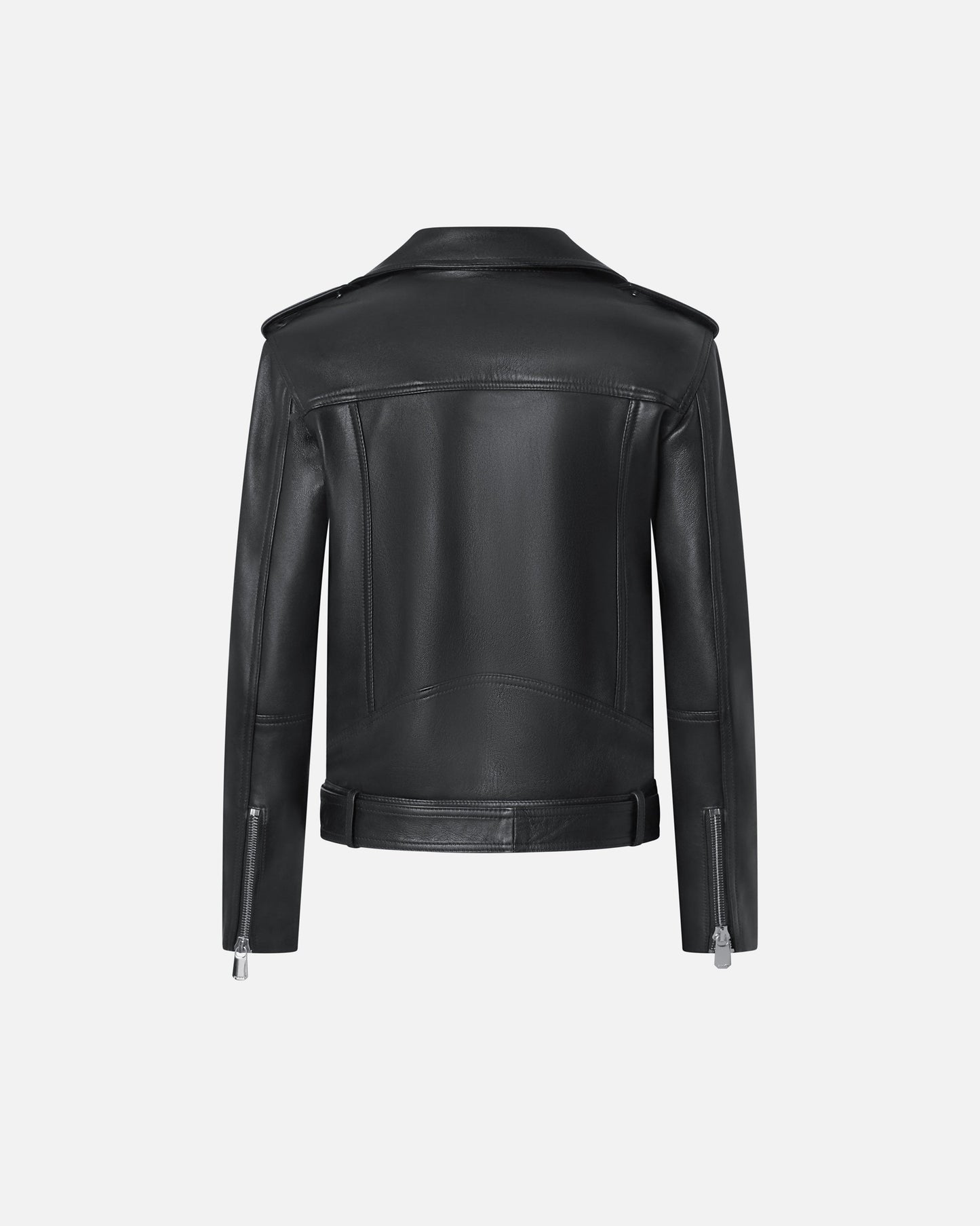 Luxury Soft Nappa Genuine Leather Biker Jacket