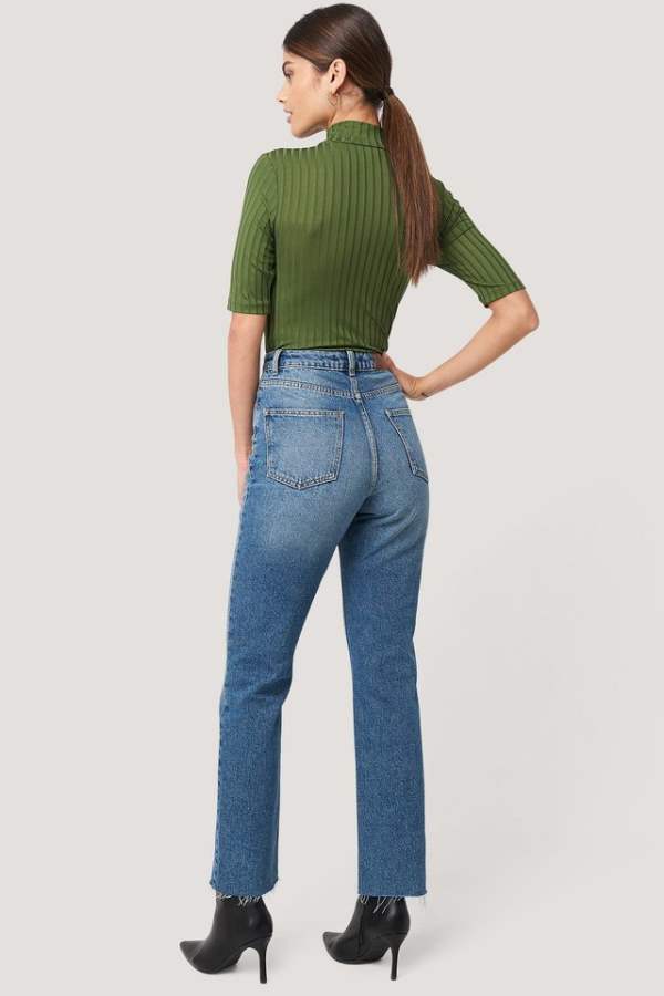 Women Slim Fit Mid-Rise Clean Look Stretchable Cropped Jeans