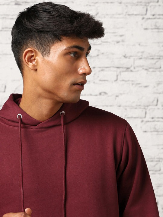 Men Hooded Long Sleeve Sweatshirt – Stylish Cotton Pullover Hoodie for Men in Pakistan | DENIMS